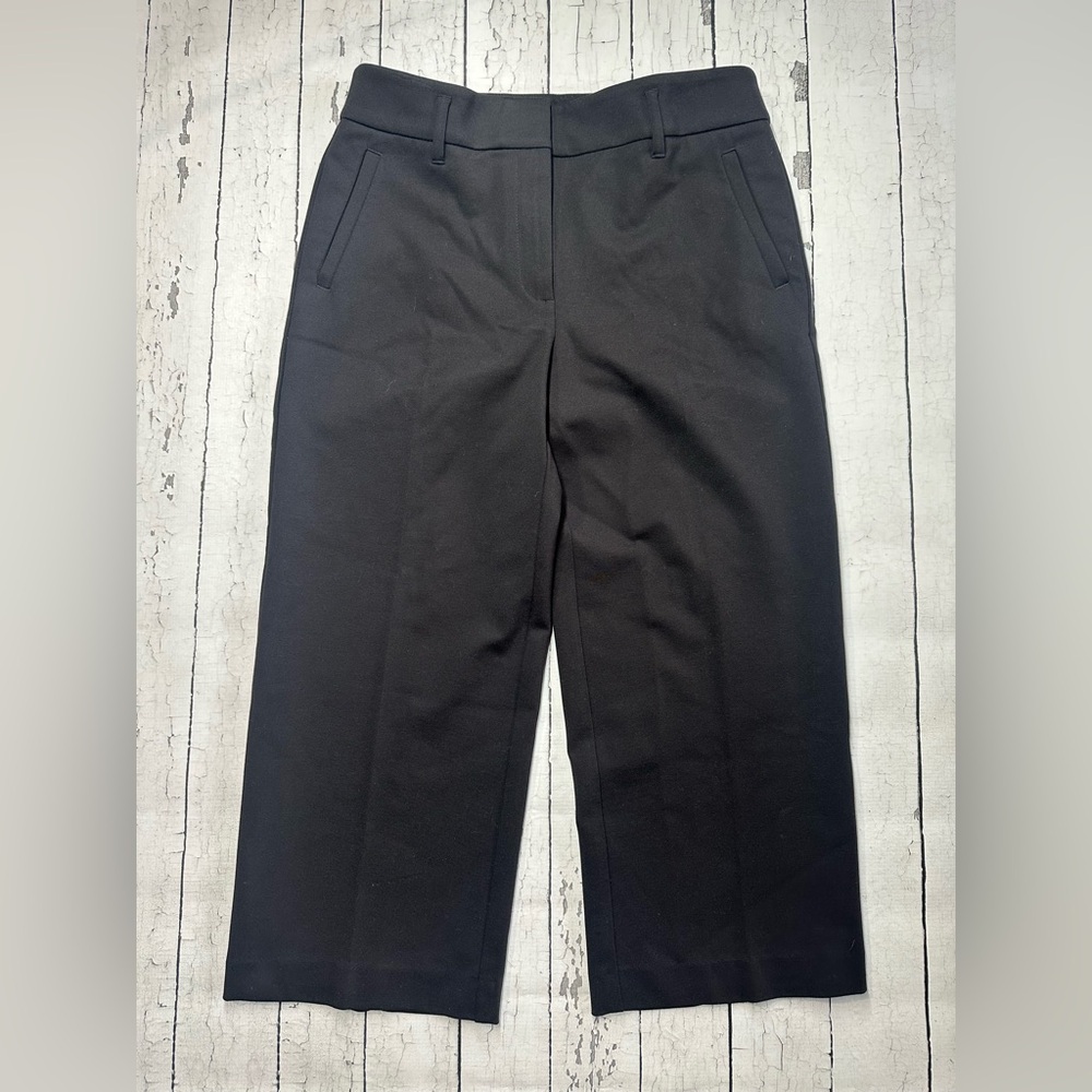 Anne Taylor LOFT Black Petite size 8 Straight-Leg Dress Pants